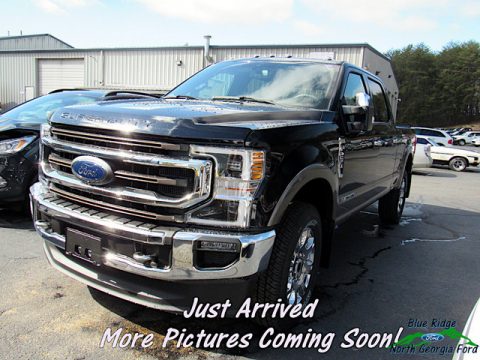 Agate Black Ford F250 Super Duty King Ranch Crew Cab 4x4.  Click to enlarge.