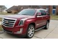 2017 Cadillac Escalade Luxury 4WD Red Passion Tintcoat