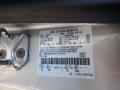 Ford Color Code TY Ingot Silver Metallic #11