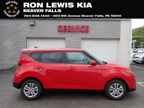 Inferno Red Kia Soul LX. Click to enlarge. Inferno Red Kia Soul LX. Click to enlarge.