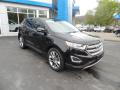 Front 3/4 View of 2015 Ford Edge Titanium AWD #4
