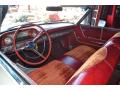  1964 Ford Galaxie Red Interior #8