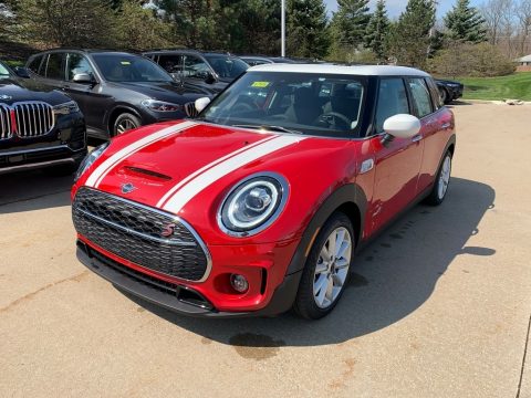 Chili Red Mini Clubman Cooper S All4.  Click to enlarge.