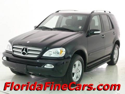 Mercedes Benz Ml500. Black 2005 Mercedes-Benz ML