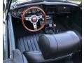  1972 MG MGB Black Interior #3