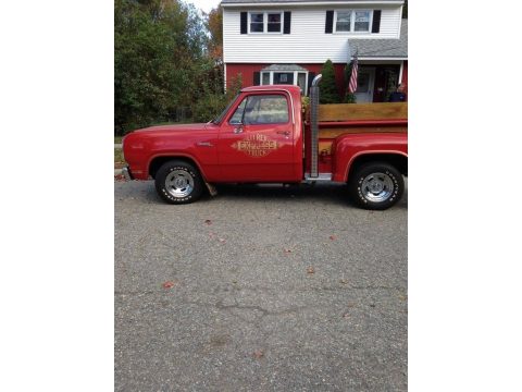 Medium Canyon Red Dodge D Series Truck D150 Li'l Red Truck.  Click to enlarge.