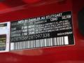 Mercedes-Benz Color Code 590 Mars Red #30
