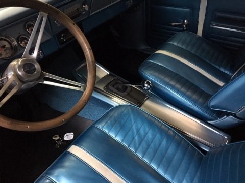 Nantucket Blue Chevrolet Chevy II Nova Super Sport Coupe.  Click to enlarge.