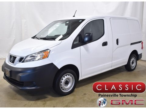 Fresh Powder White Nissan NV200 S.  Click to enlarge.