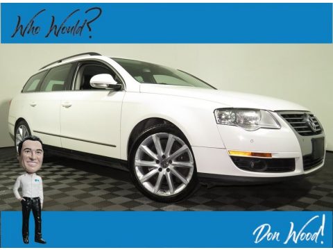Candy White Volkswagen Passat VR6 4Motion Wagon.  Click to enlarge.