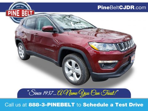 Redline Pearl Jeep Compass Latitude 4x4.  Click to enlarge.