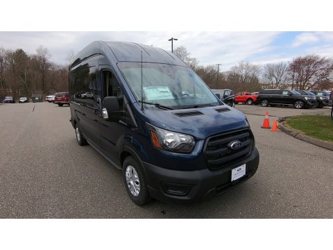 Blue Jeans Ford Transit Passenger Wagon XL 350 HR Extended.  Click to enlarge.