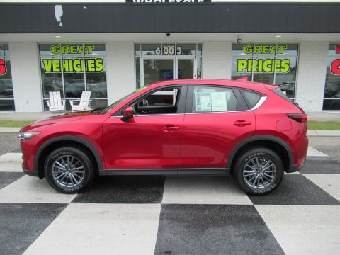 Soul Red Metallic Mazda CX-5 Sport.  Click to enlarge.