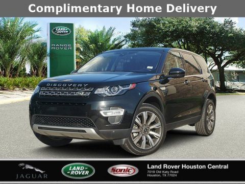 Narvik Black Metallic Land Rover Discovery Sport HSE Luxury.  Click to enlarge.