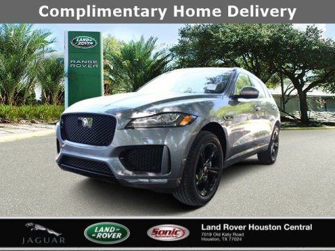 Eiger Gray Metallic Jaguar F-PACE 25t Checkered Flag Edition.  Click to enlarge.