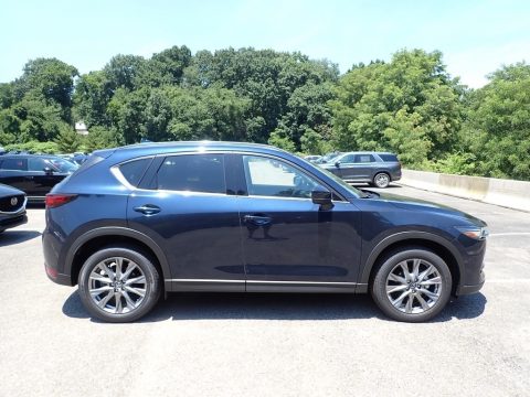 Eternal Blue Mica Mazda CX-5 Grand Touring AWD.  Click to enlarge.