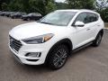 Front 3/4 View of 2021 Hyundai Tucson Limited AWD #6