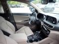 Front Seat of 2021 Hyundai Tucson Limited AWD #9