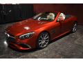 Front 3/4 View of 2017 Mercedes-Benz SL 550 Roadster #5