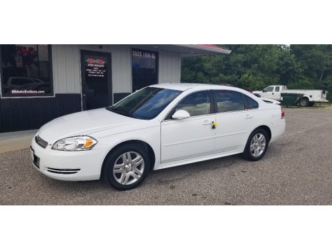 Summit White Chevrolet Impala Limited LT.  Click to enlarge.