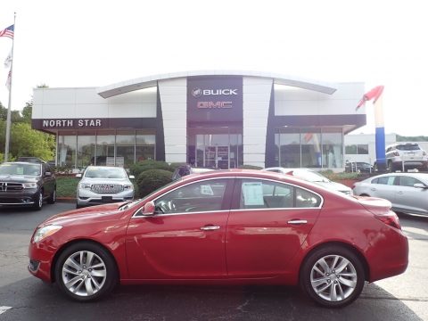 Copper Red Metallic Buick Regal AWD.  Click to enlarge.