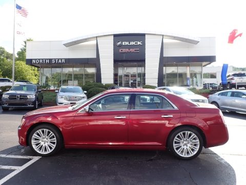 Deep Cherry Red Crystal Pearl Chrysler 300 Limited.  Click to enlarge.
