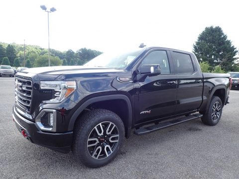 Onyx Black GMC Sierra 1500 AT4 Crew Cab 4WD.  Click to enlarge.