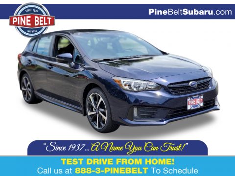 Dark Blue Pearl Subaru Impreza Sport 5-Door.  Click to enlarge.