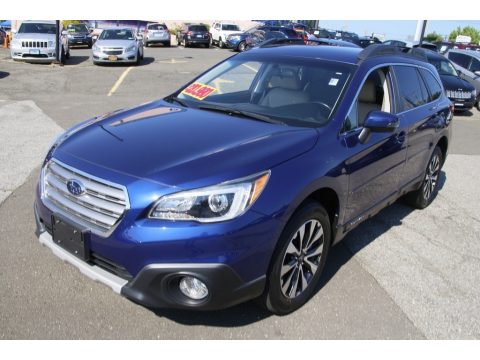 Lapis Blue Pearl Subaru Outback 2.5i Limited.  Click to enlarge.