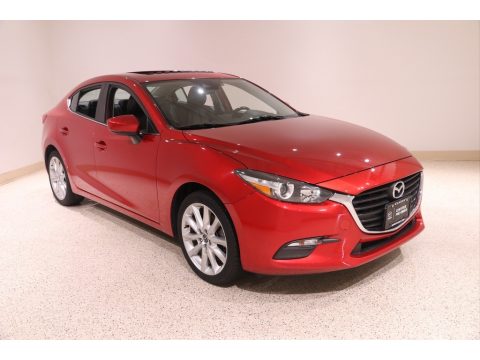 Soul Red Metallic Mazda MAZDA3 Touring 4 Door.  Click to enlarge.