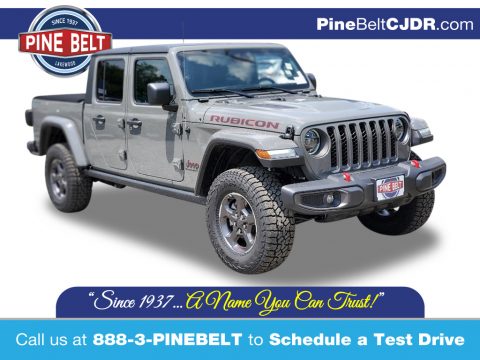 Sting-Gray Jeep Gladiator Rubicon 4x4.  Click to enlarge.