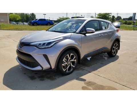 Silver Knockout Metallic Toyota C-HR XLE.  Click to enlarge.