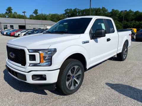 Oxford White Ford F150 STX SuperCab 4x4.  Click to enlarge.