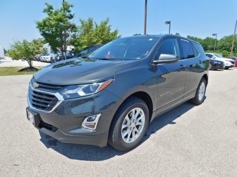 Nightfall Gray Metallic Chevrolet Equinox LT AWD.  Click to enlarge.