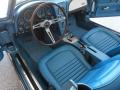  1967 Chevrolet Corvette Bright Blue Interior #4