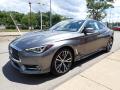 Front 3/4 View of 2017 Infiniti Q60 3.0t Premium AWD Coupe #7