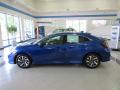  2017 Honda Civic Aegean Blue Metallic #2