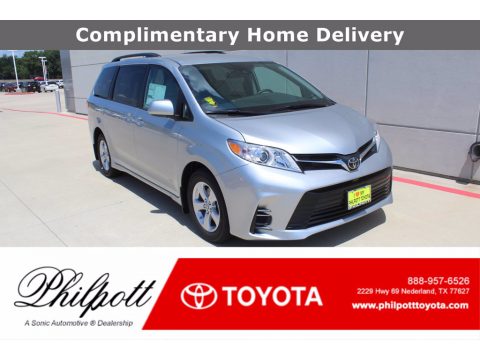 Celestial Silver Metallic Toyota Sienna LE. Click to enlarge. Celestial Silver Metallic Toyota Sienna LE. Click to enlarge.