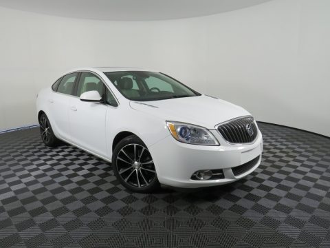 White Diamond Tricoat Buick Verano Sport Touring Group.  Click to enlarge.
