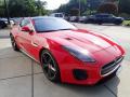 Front 3/4 View of 2018 Jaguar F-Type R-Dynamic Coupe AWD #8