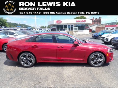 Passion Red Kia K5 EX.  Click to enlarge. Passion Red Kia K5 EX.  Click to enlarge.