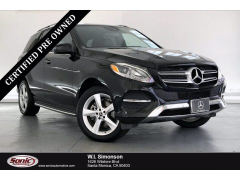 Black Mercedes-Benz GLE 350 4Matic.  Click to enlarge.