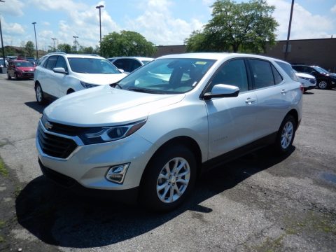Silver Ice Metallic Chevrolet Equinox LT AWD.  Click to enlarge.