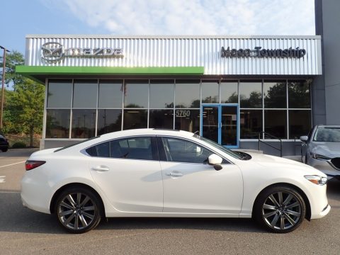 Snowflake White Pearl Mica Mazda Mazda6 Touring.  Click to enlarge.