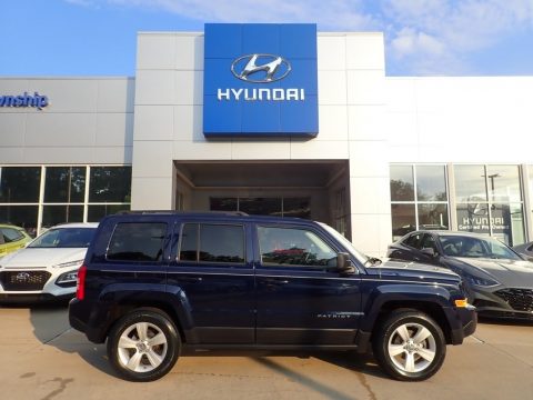 True Blue Pearl Jeep Patriot Sport.  Click to enlarge.