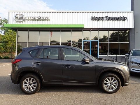 Meteor Gray Mica Mazda CX-5 Sport AWD.  Click to enlarge.