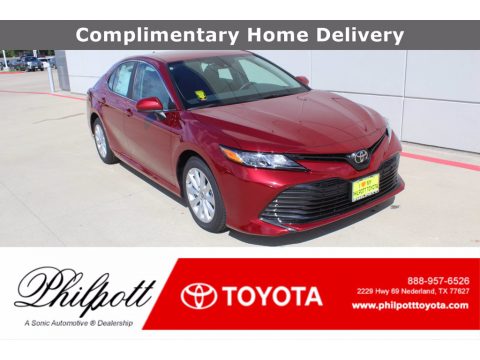 Ruby Flare Pearl Toyota Camry LE.  Click to enlarge.