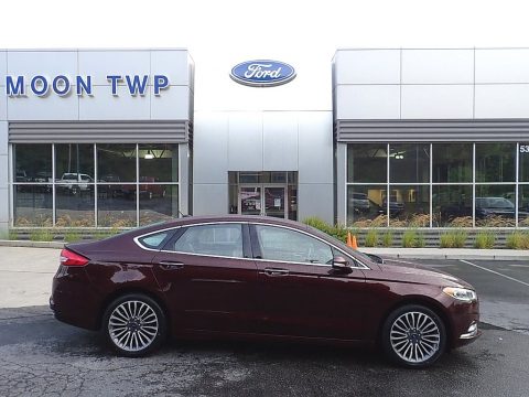 Ruby Red Ford Fusion SE AWD.  Click to enlarge.
