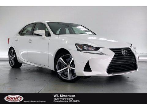 Ultra White Lexus IS 200t.  Click to enlarge.