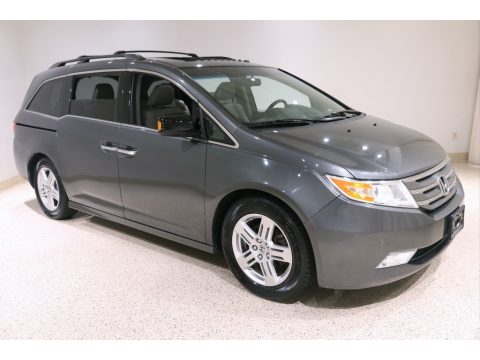 Polished Metal Metallic Honda Odyssey Touring.  Click to enlarge.